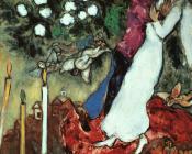 马克 夏加尔 : 三根蜡烛